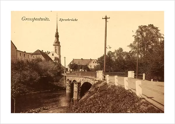 Bridges Landkreis Bautzen Spree Evangelische Kirche GroBpostwitz