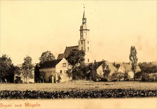 Stadtkirche St. Johannis Mügeln 1903 Landkreis Nordsachsen