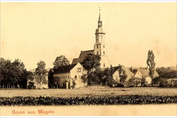 Stadtkirche St. Johannis Mügeln 1903 Landkreis Nordsachsen