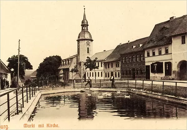 Churches Thuringia Ponds Dornburg Saale 1905