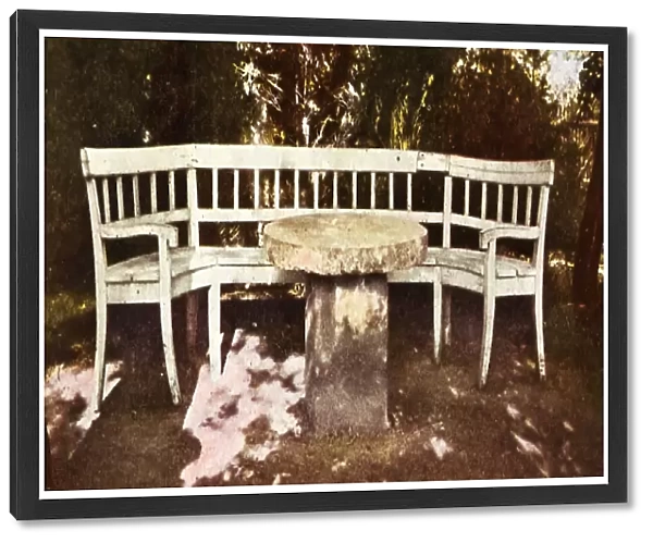 Friedrich Schiller memorials Garden furniture