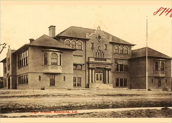 Schools Monrovia California 1906 High School