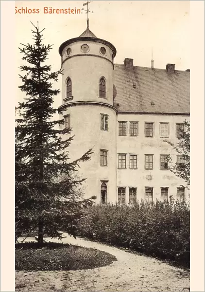Schloss Barenstein 1907 Landkreis Sachsische Schweiz-Osterzgebirge