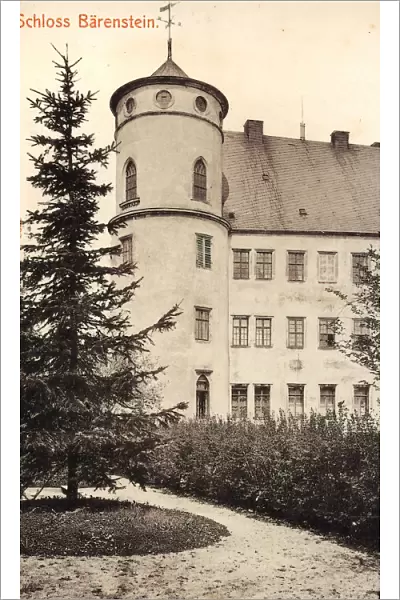 Schloss Barenstein 1907 Landkreis Sachsische Schweiz-Osterzgebirge