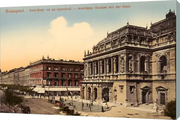 Historical images Hungarian State Opera House