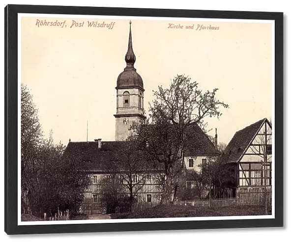 Churches Landkreis MeiBen Rectories Saxony