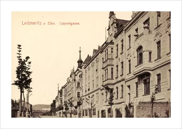 Buildings Litoměrice 1911 Usti nad Labem Region