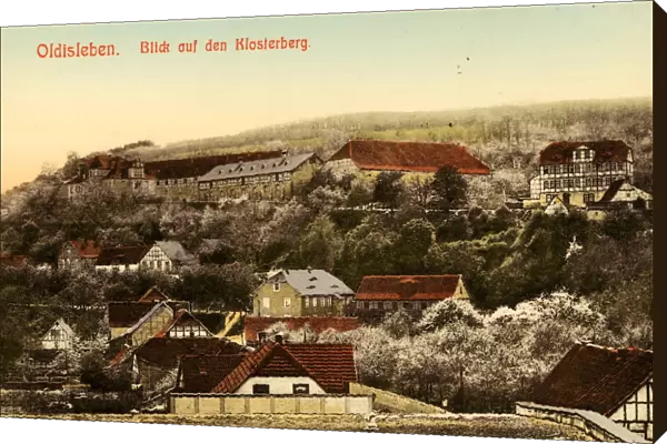 Monasteries Thuringia 1910 Germany Oldisleben