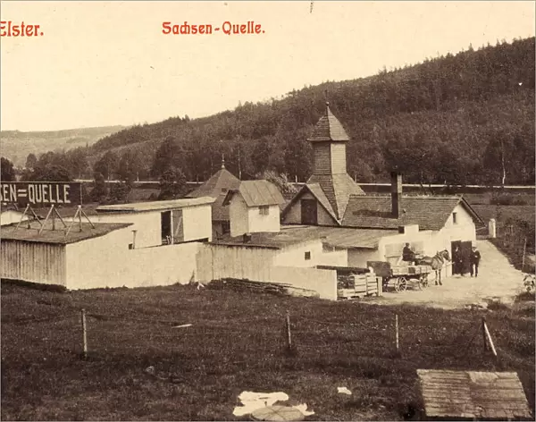 Springs Saxony Baths 1910 Vogtlandkreis Bad Elster