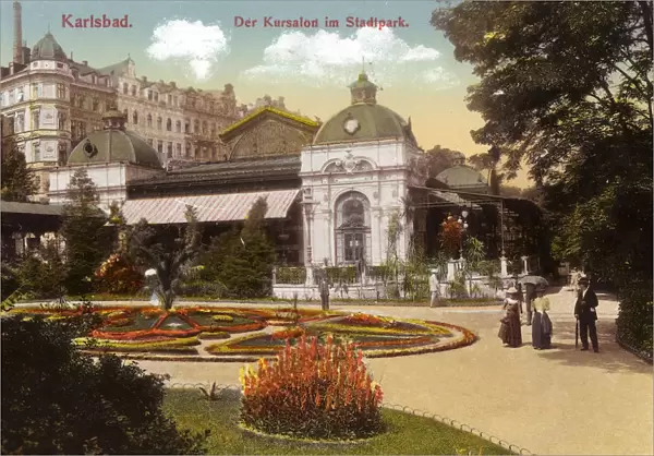 Parks Karlovy Vary Buildings 1912 Karlovy Vary Region