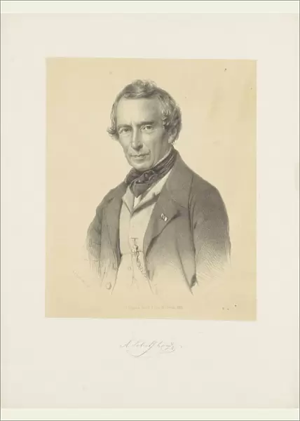Portrait Andreas Schelfhout person portrayed