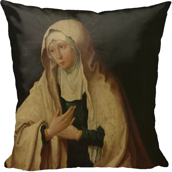 Virgin Mary Half-figure left Right part diptych