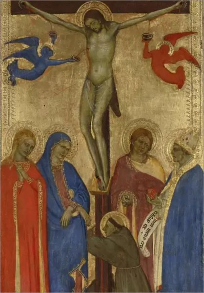 Crucifixion Christ cross HH Francis Mary Magdalene