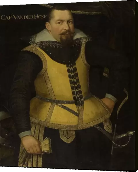 Portrait Karel van der Hoeven Sergeant Major