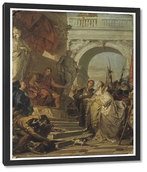 Giovanni Battista Tiepolo Continence Scipio Scipios nobility