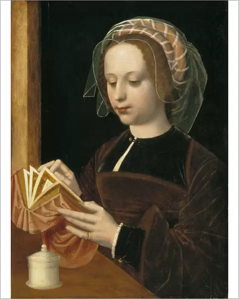 Ambrosius Benson Magdalen Reading Maria Magdalena reading