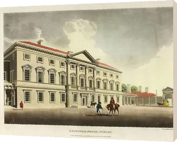 Leinster House Dublin published July 1792 James Malton