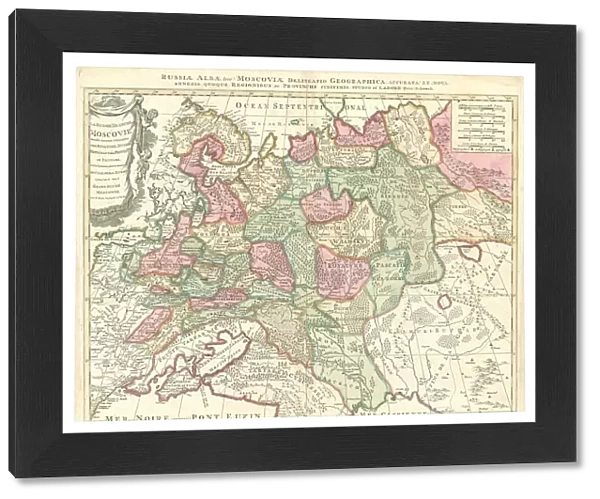 Map Nicolas Sanson 1600-1667 Petrus Schenk 1660-1718  /  9