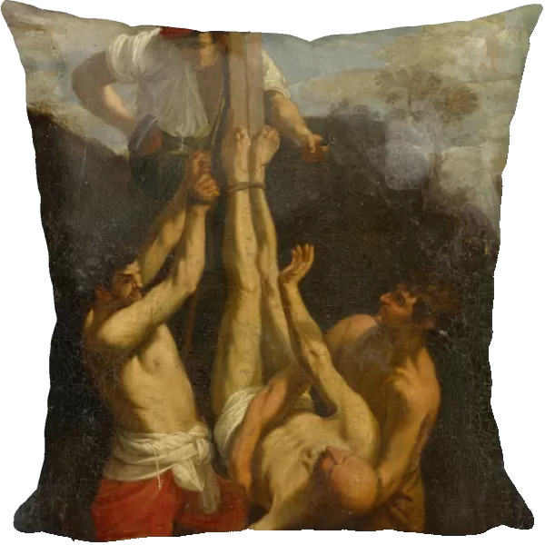 Crucifixion Petri oil canvas 77 x 52 cm specified