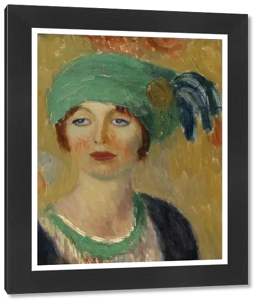 William James Glackens Girl Green Turban c. 1913