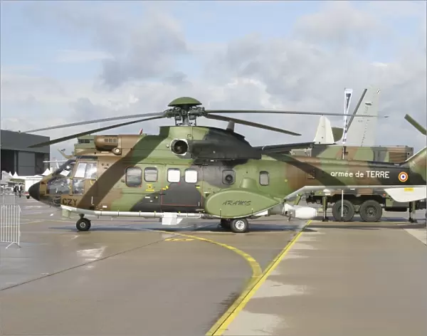 Cougar Horizon early warning radar helicopter of the French Army
