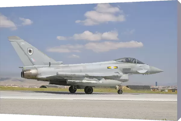 Royal Air Force EF-2000 Typhoon at Konya Air Base, Turkey
