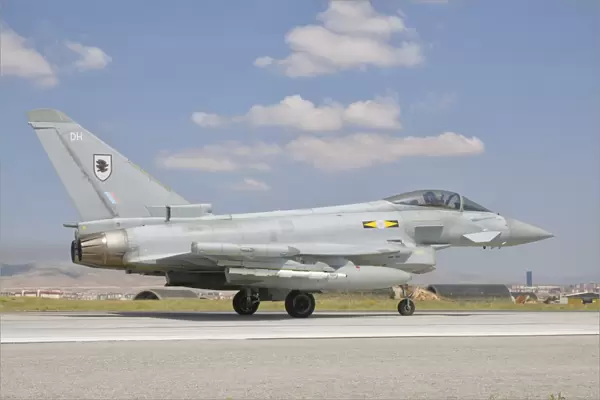 Royal Air Force EF-2000 Typhoon at Konya Air Base, Turkey