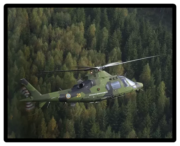AgustaWestland A109 helicopter of the Swedish Air Force