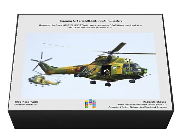 Romanian Air Force IAR-330L SOCAT helicopters