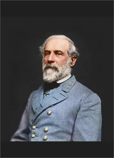 Vintage Civil War photo of Confederate Civil War General Robert E. Lee