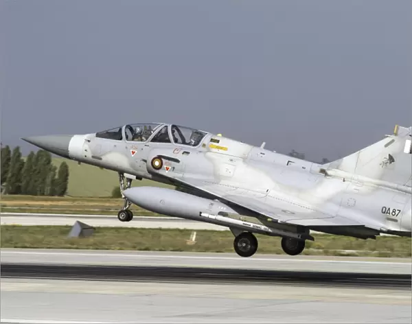 A Qatar Emiri Air Force Mirage 2000-5EDA  /  5DDA at Konya Air Base