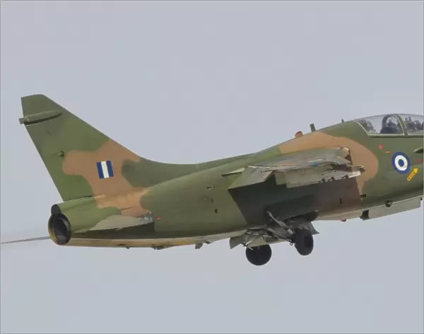 Hellenic Air Force TA-7 Corsair II taking off