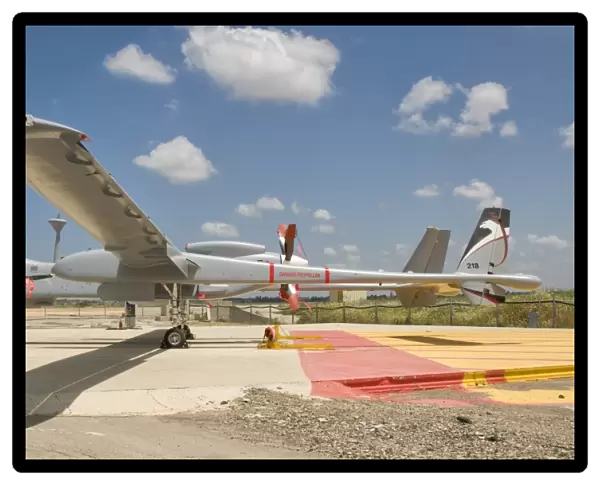 A Heron TP unmanned aerial vehicle of the Israeli Air Force