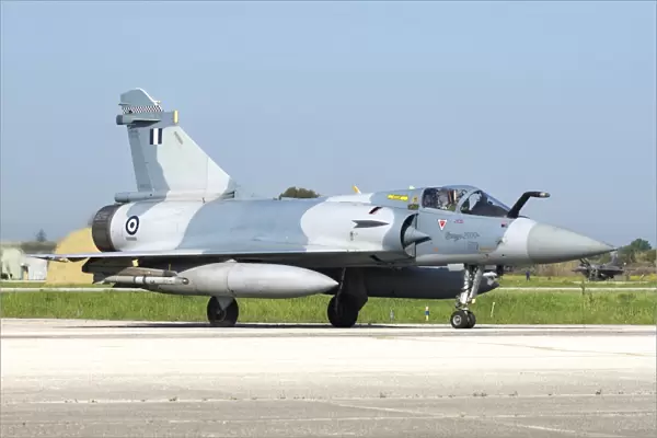 Hellenic Air Force Mirage 2000EG preparing for takeoff