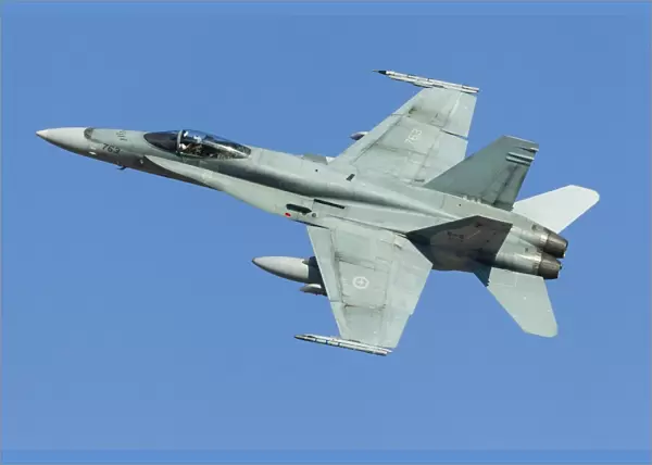 A CF-188 Hornet of the Royal Canadian Air Force
