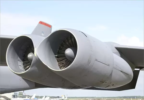 Pratt & Whitney engines TF33 of the B-52H Stratofortress