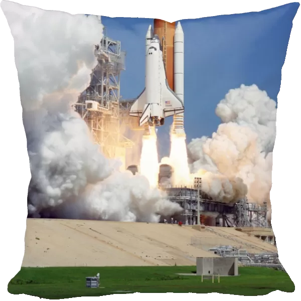 Space Shuttle Atlantis lifts off from Kennedy Space Center