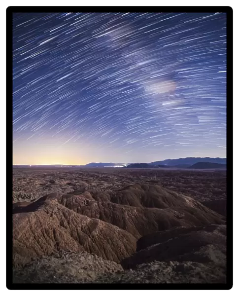 Milky Way above the Borrego Badlands, California