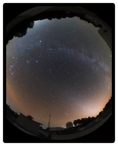 An all sky view of Yunnan Astronomical Observatory in China