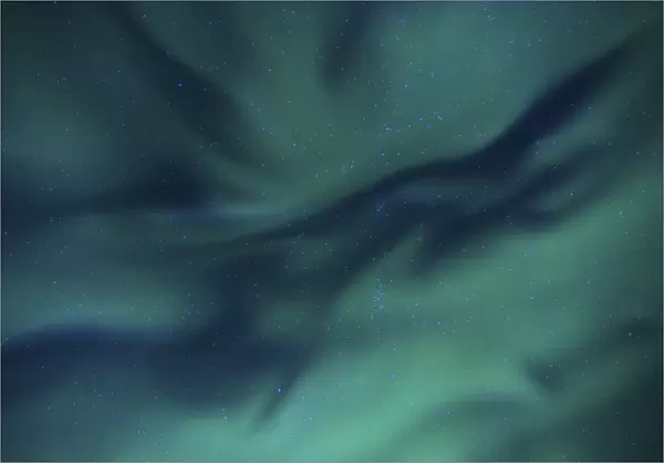 Aurora Borealis over Sandstrand, Troms County, Norway