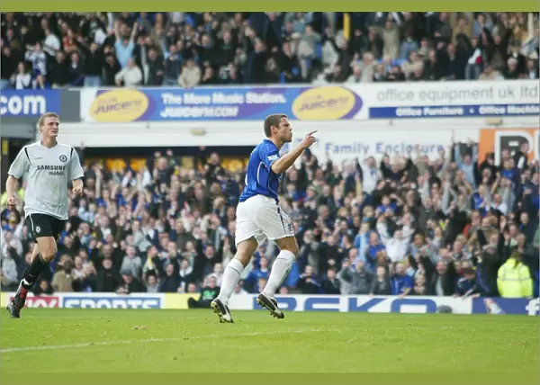 James Beattie's Euphoric Moment: Scoring the Penalty for Everton FC