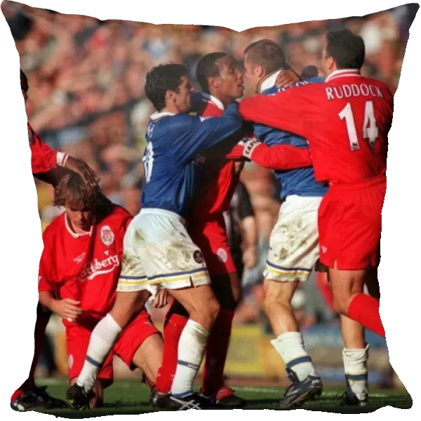 Intense Rivalry: Ferguson vs Ince Clash at Everton v Liverpool, 18.10.97