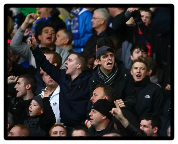 Evertonians Unwavering Passion: Bloomfield Road, Blackpool vs Everton (Premier League, 2010)