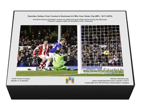 Deulofeu Strikes First: Everton's Dominant 4-0 Win Over Stoke City (BPL, 30-11-2013)