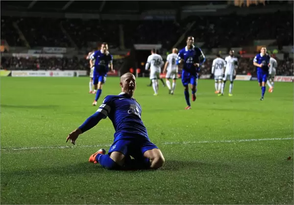 Double Trouble: Ross Barkley Scores Brace in Everton's Premier League Win Over Swansea City (December 22, 2013)