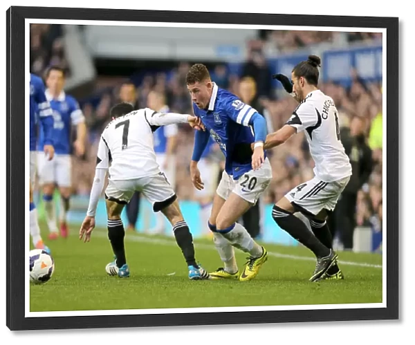 Determined Ross Barkley's Breakthrough: Everton's 3-2 Victory over Swansea City (22-03-2014)