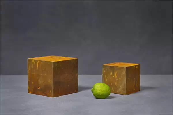 Rusted cubes