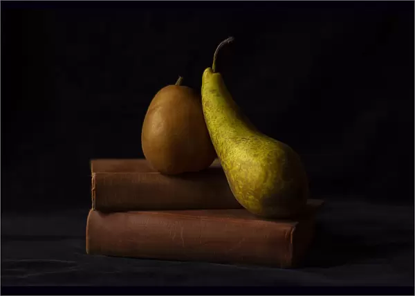 Pears and books