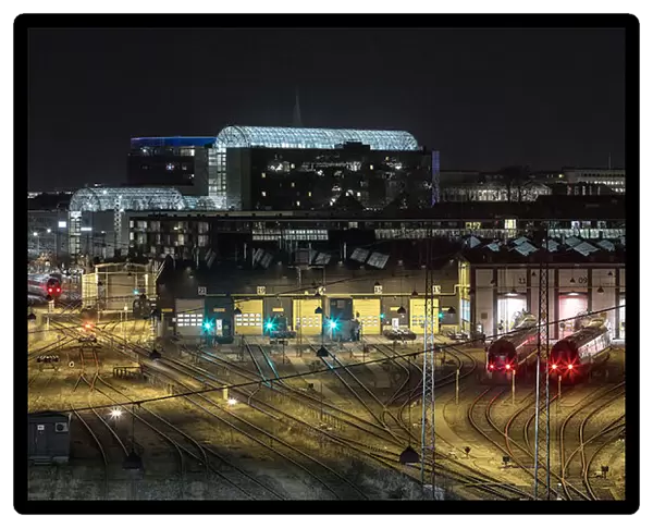 Aarhus by night
