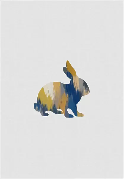 Blue & Yellow Rabbit
